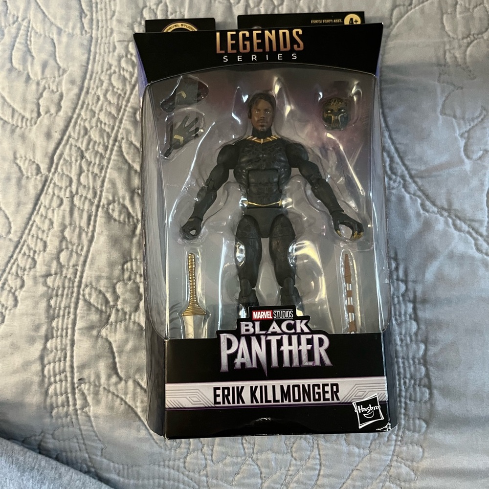 Marvel Legends Erik Killmonger Figure Packaging